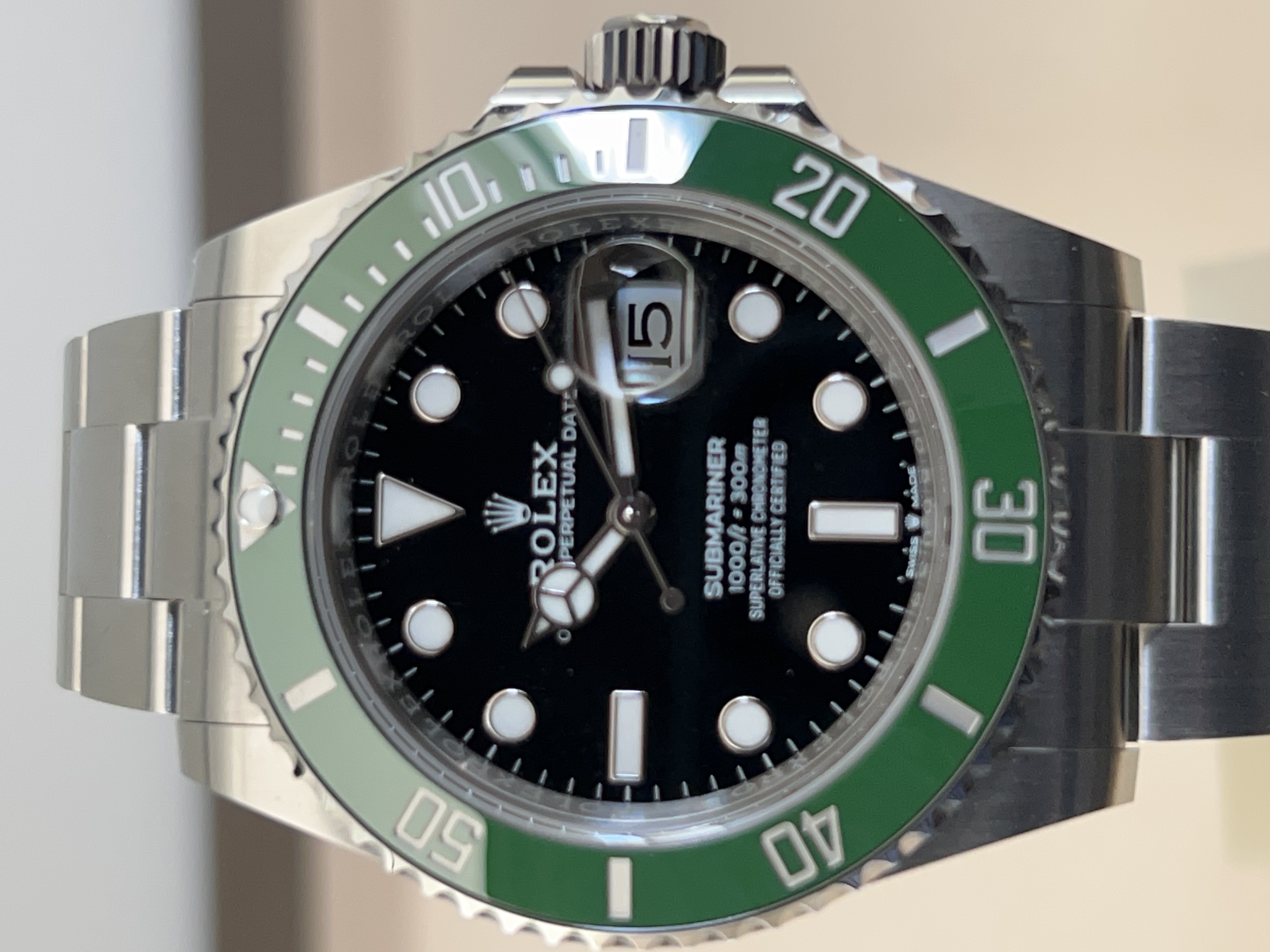 Rolex 126610LV black dial 1