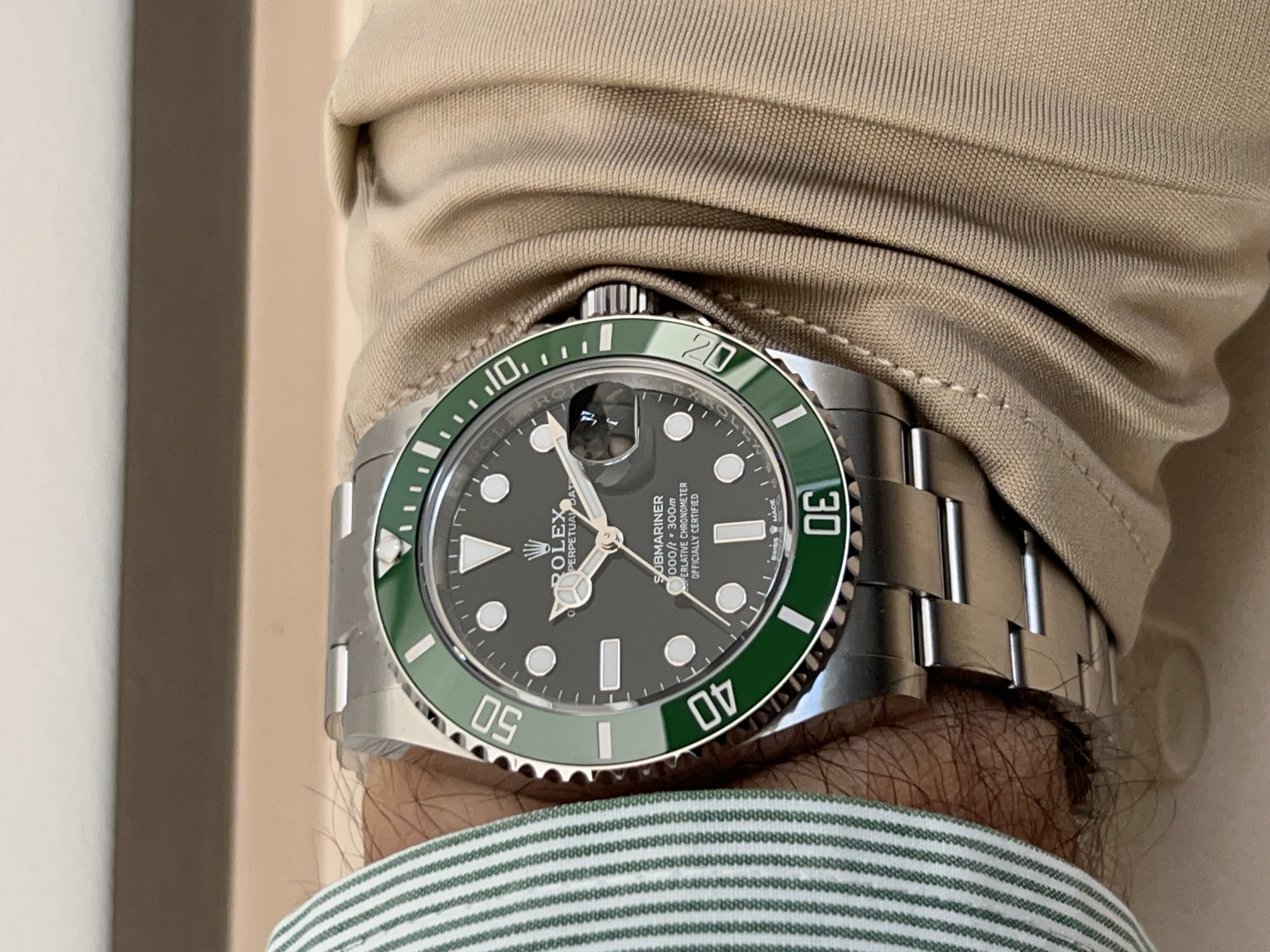 Rolex 126610LV wristshot 4